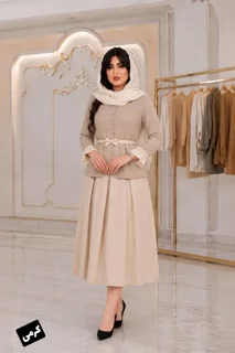 شومیز دامن زنانه مدل سوسن