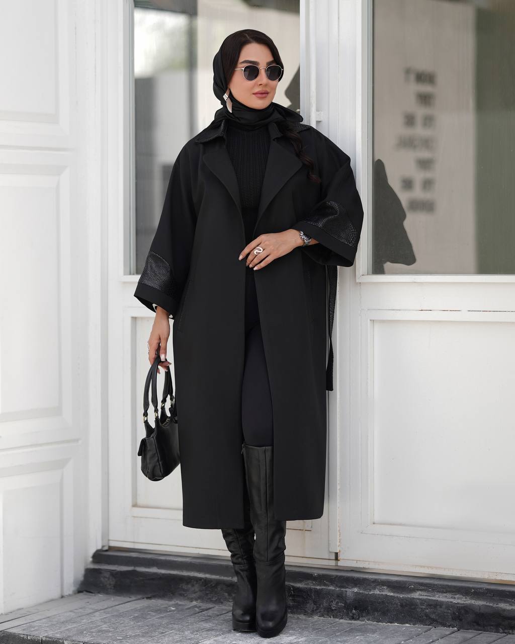 مانتو پاییزه زنانه مدل پوست کد ۷۷۴