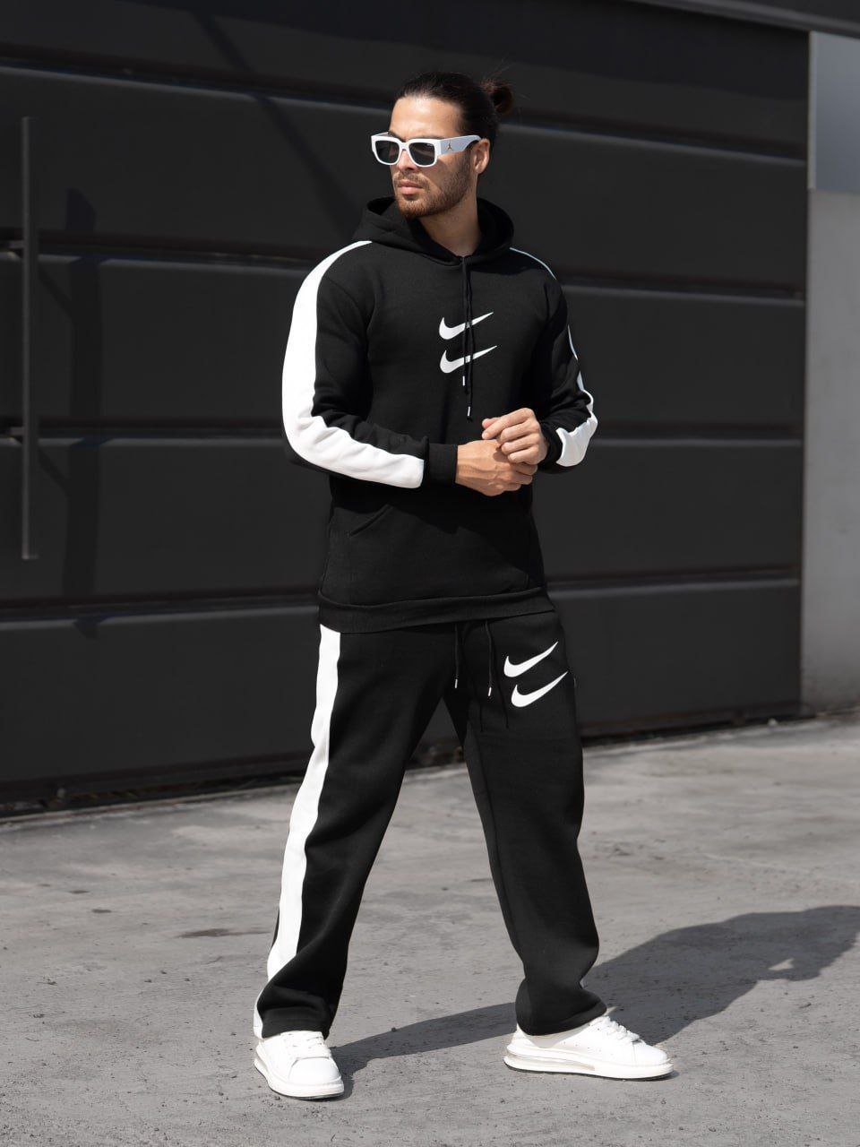 ست هودی و شلوار مردانه طرح دونایک کد ۷۹۹