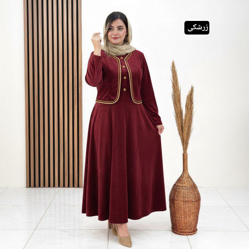 کت و سارافون زنانه مدل الیزابت کد ۳۰۳