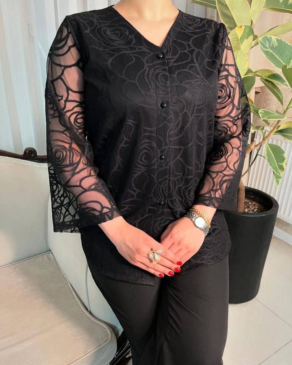 شومیز زنانه لیدی سایز ۳۶ تا ۶۲ کد ۵۲۵