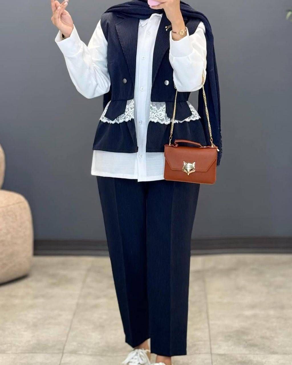 ست سه تیکه زنانه مدل بهیمن