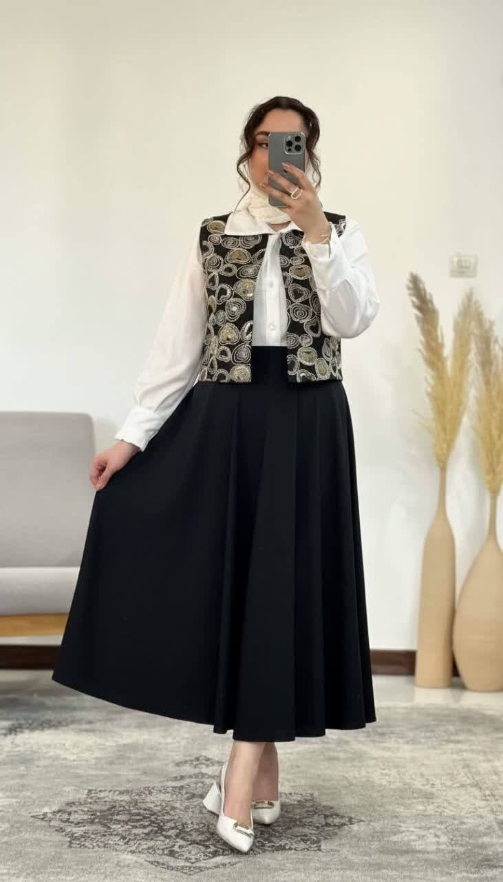سه تیکه زنانه مدل نگین