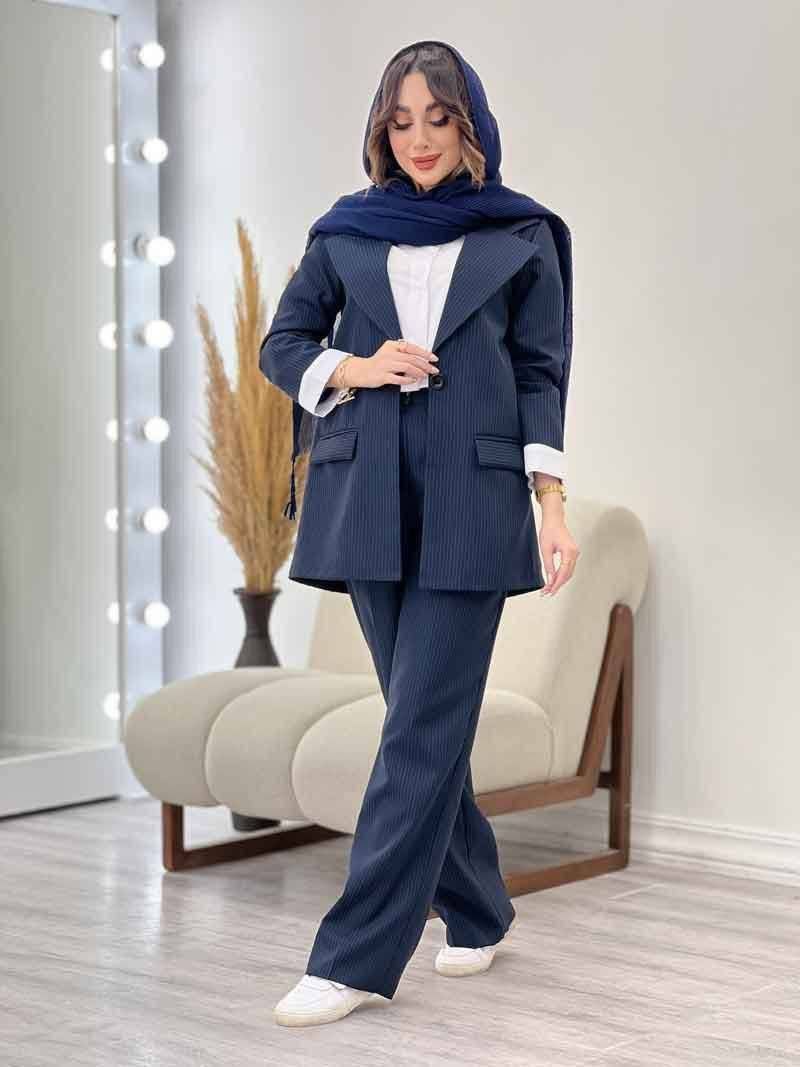 کت شلوار زنانه مدل سهیل کد ۵۶۴