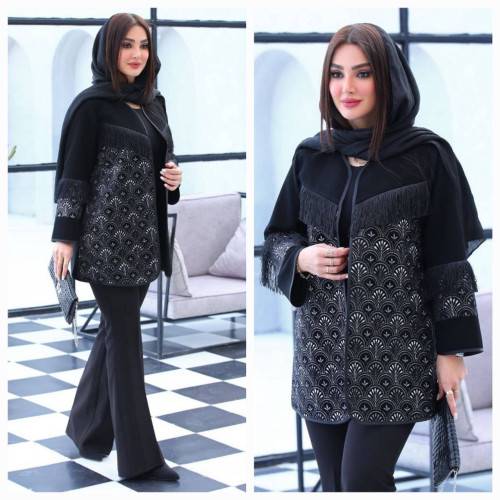 مانتو شلوار زنانه مجلسی