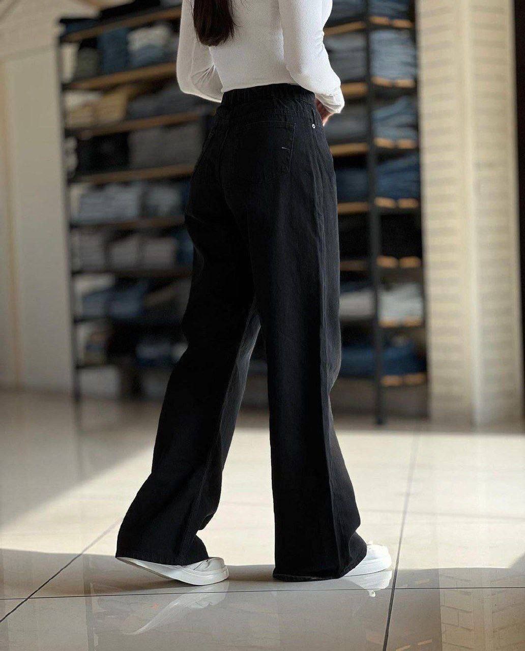 شلوار بگ جین زنانه کد ۱۰۲۴