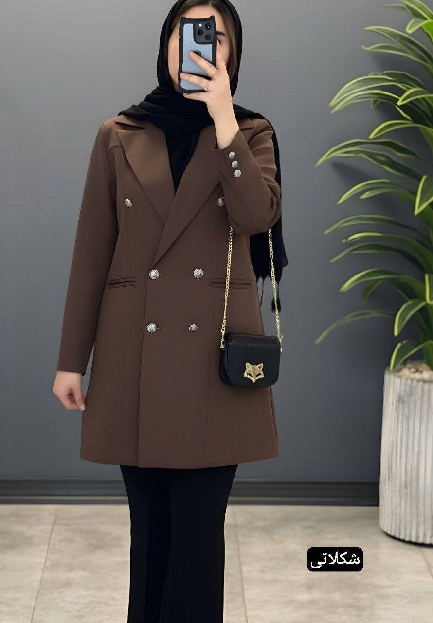 مانتو کتی زنانه مدل ماهور