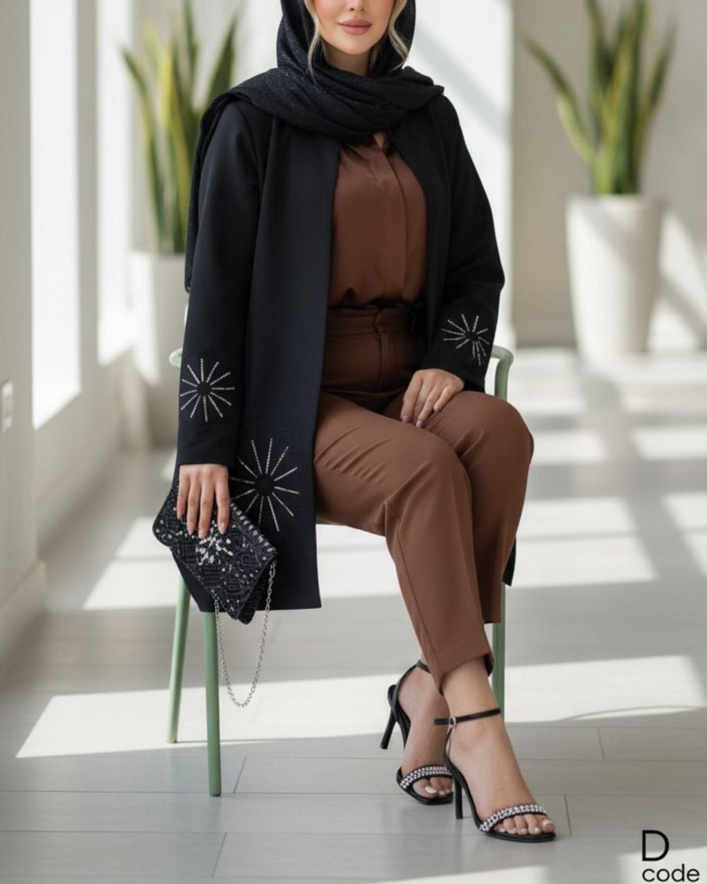 مانتو مجلسی زنانه مدل آلند کد ۷۵۰