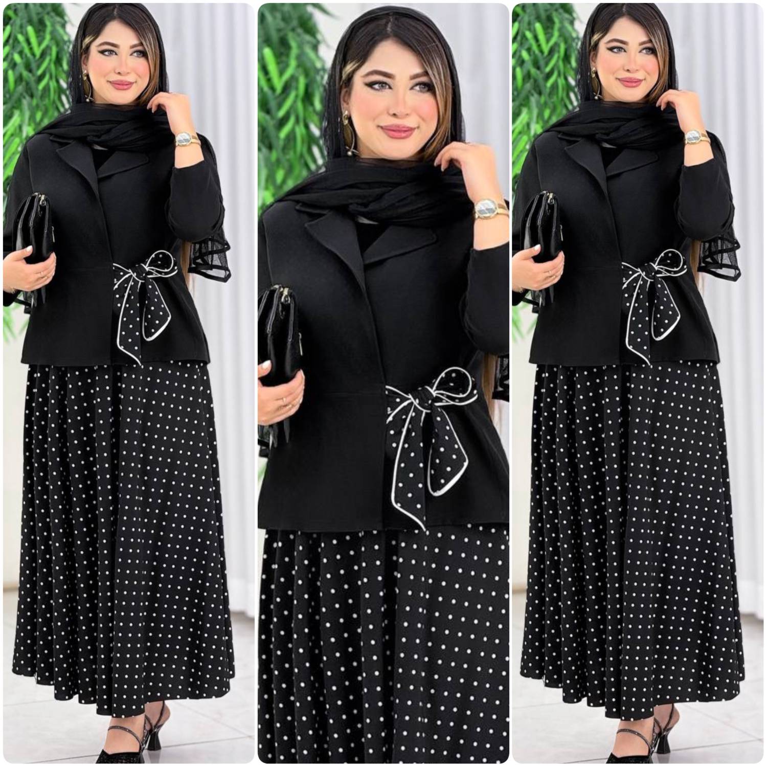 کت و دامن زنانه مدل ژابیز