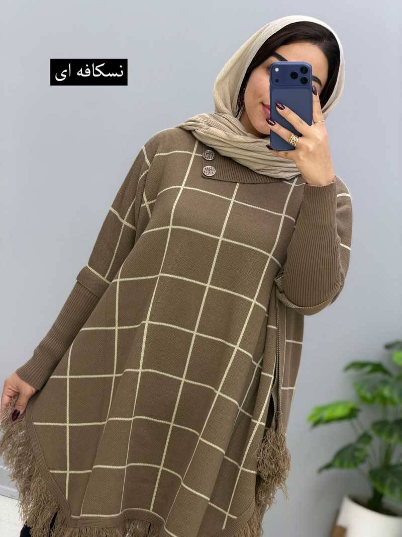 مانتو پانچ زنانه مدل نورا