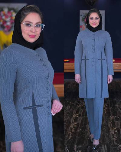 مانتو شلوار اداری زنانه مدل بهاردیپلمات