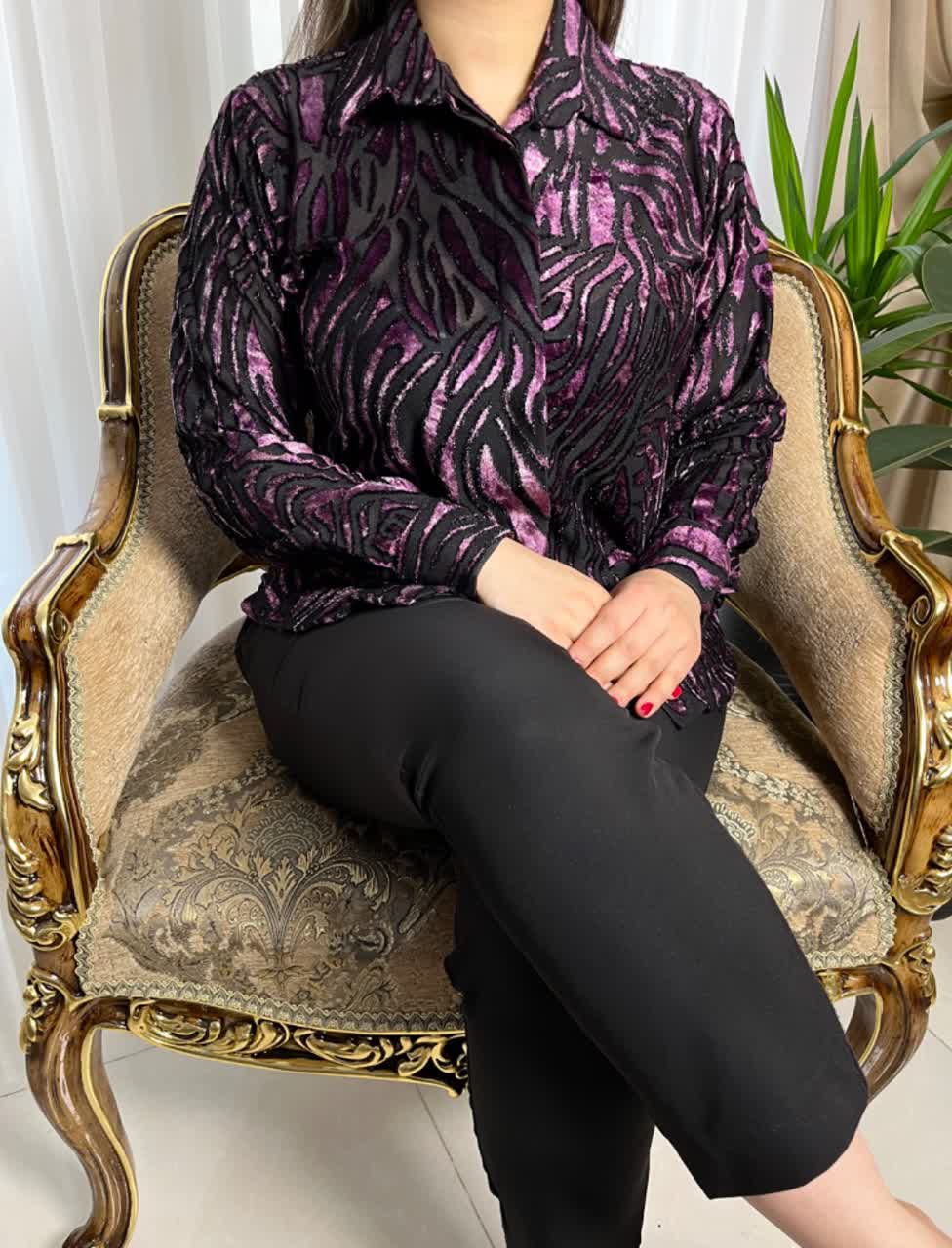 شومیز زنانه مدل تینا