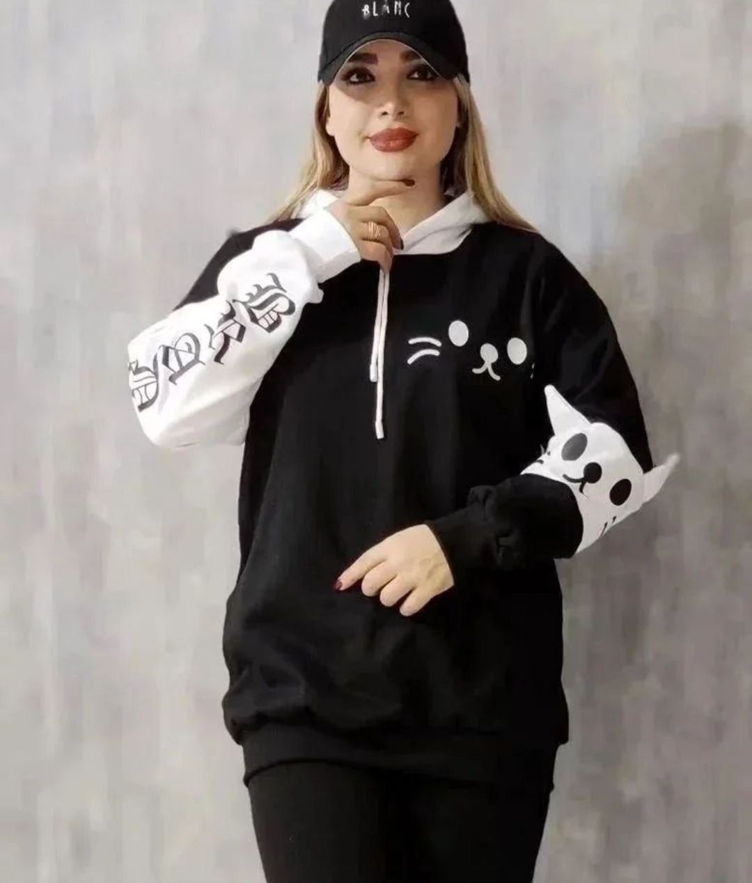 هودی لش طرح گربه