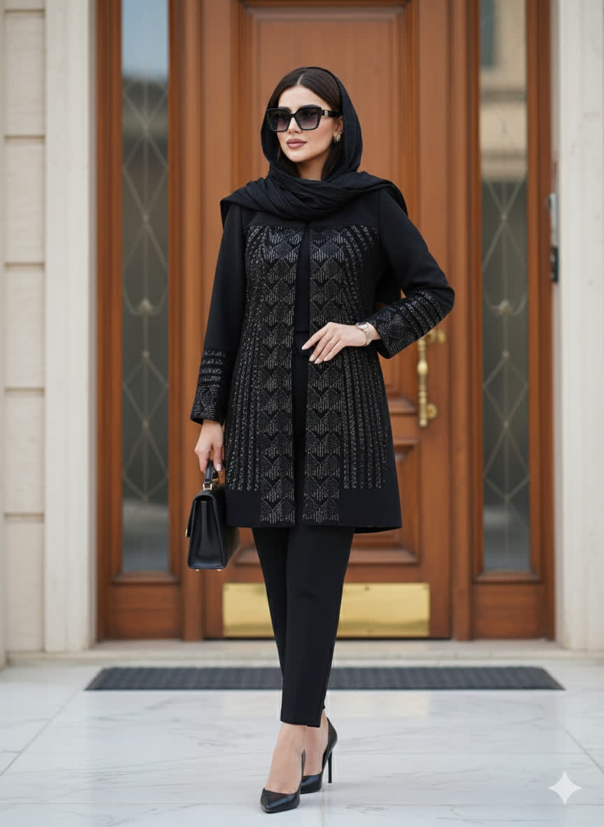 مانتو مجلسی شانتون تایوان کالکشن نوروز ۱۴۰۵