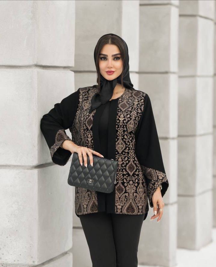 مانتو مزونی مجلسی مدل ترمه