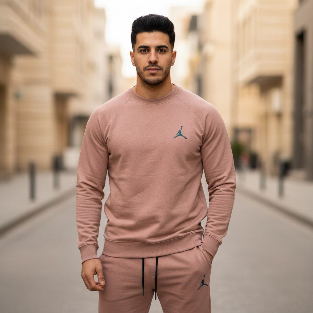 ست بلوز و شلوار مردانه نخ پنبه جردن کد ۷۸۲