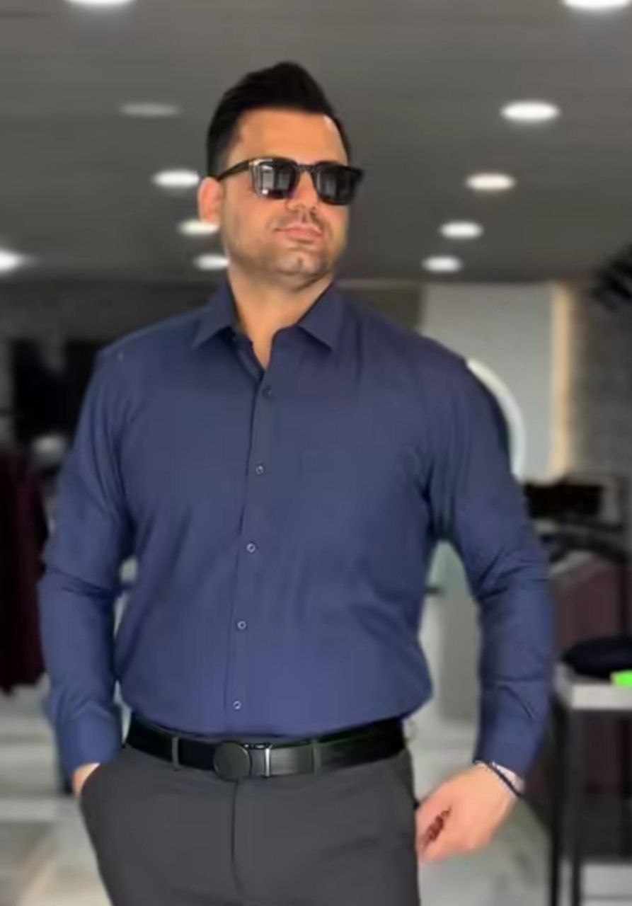 پیراهن مردانه کلاسیک داکرون کد ۶۱۲