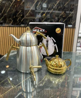 کتری قوری استیل NEZAZ