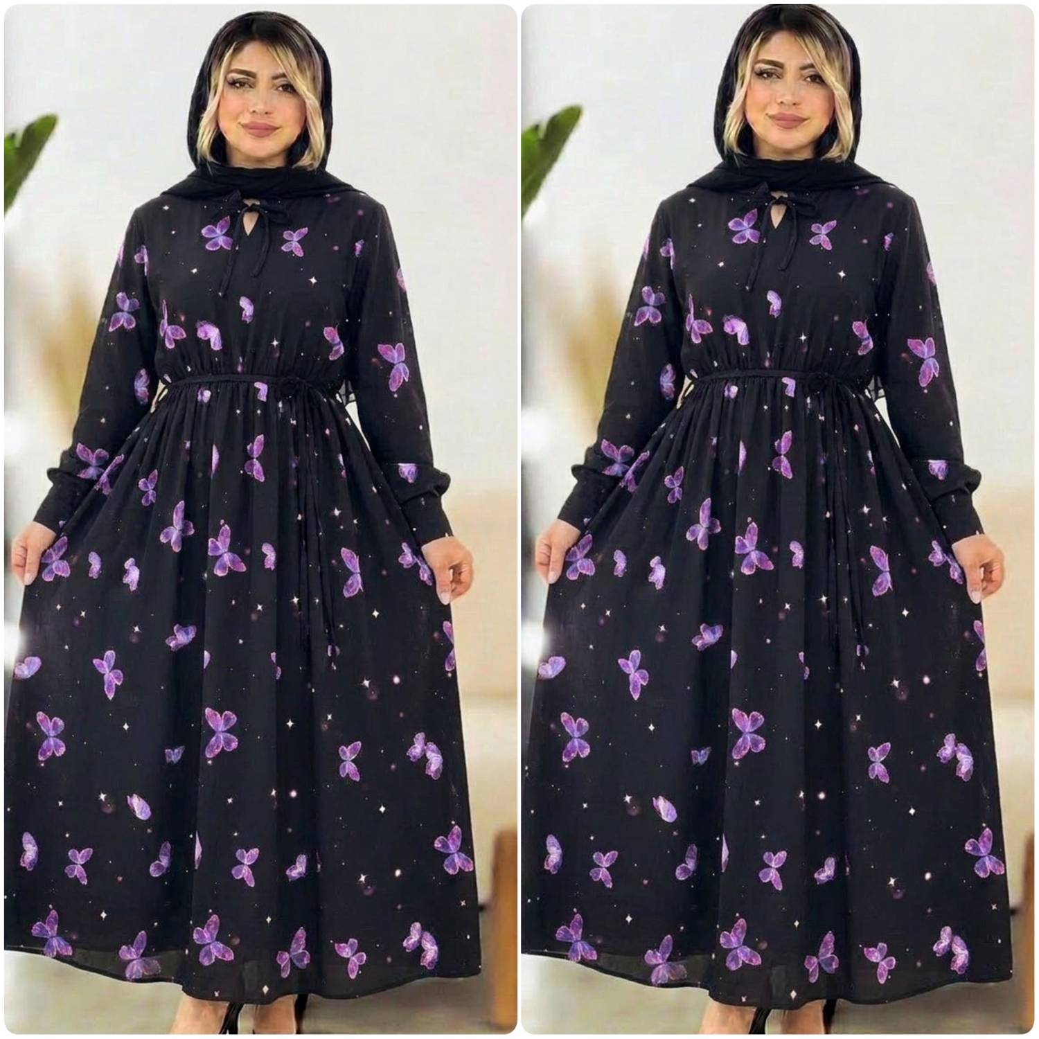 مانتو ساحلی زنانه مدل آیریس‌