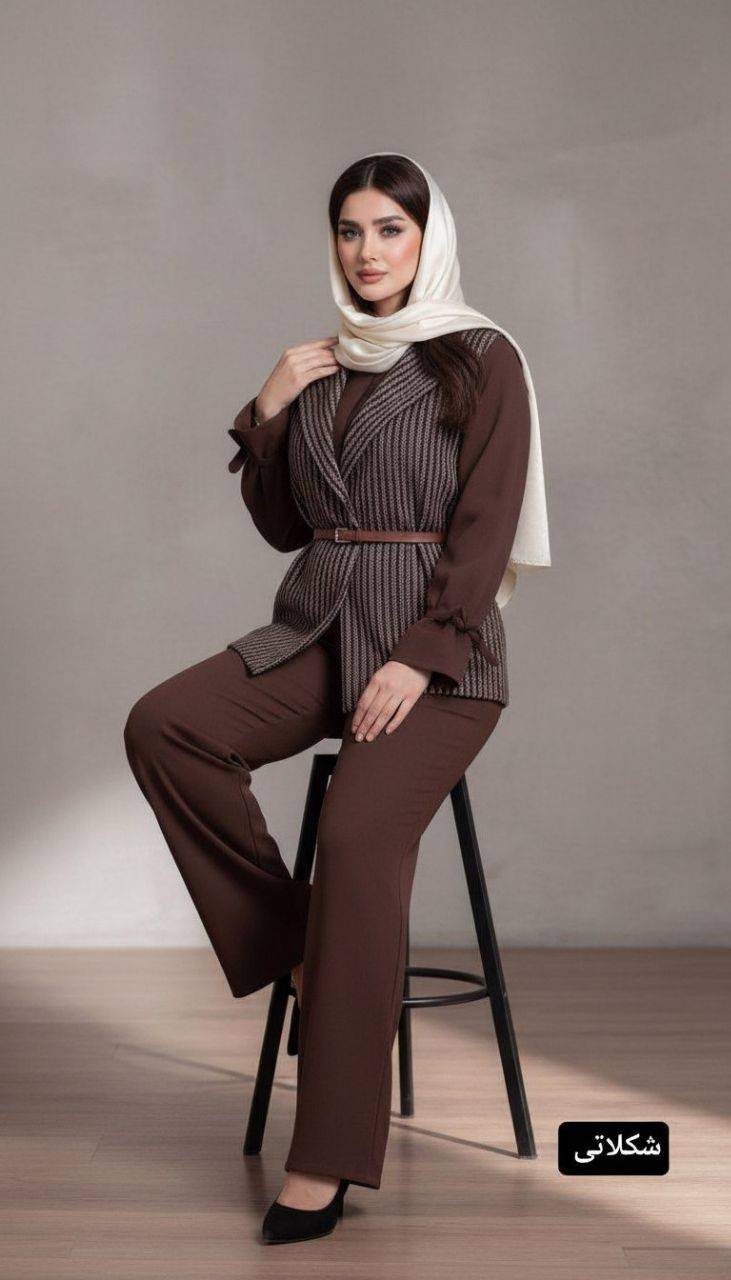 ست مانتو شلوار زنانه کد ۳۰۸