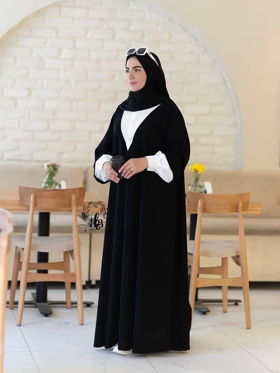 عبای مزونی زنانه مدل سایه