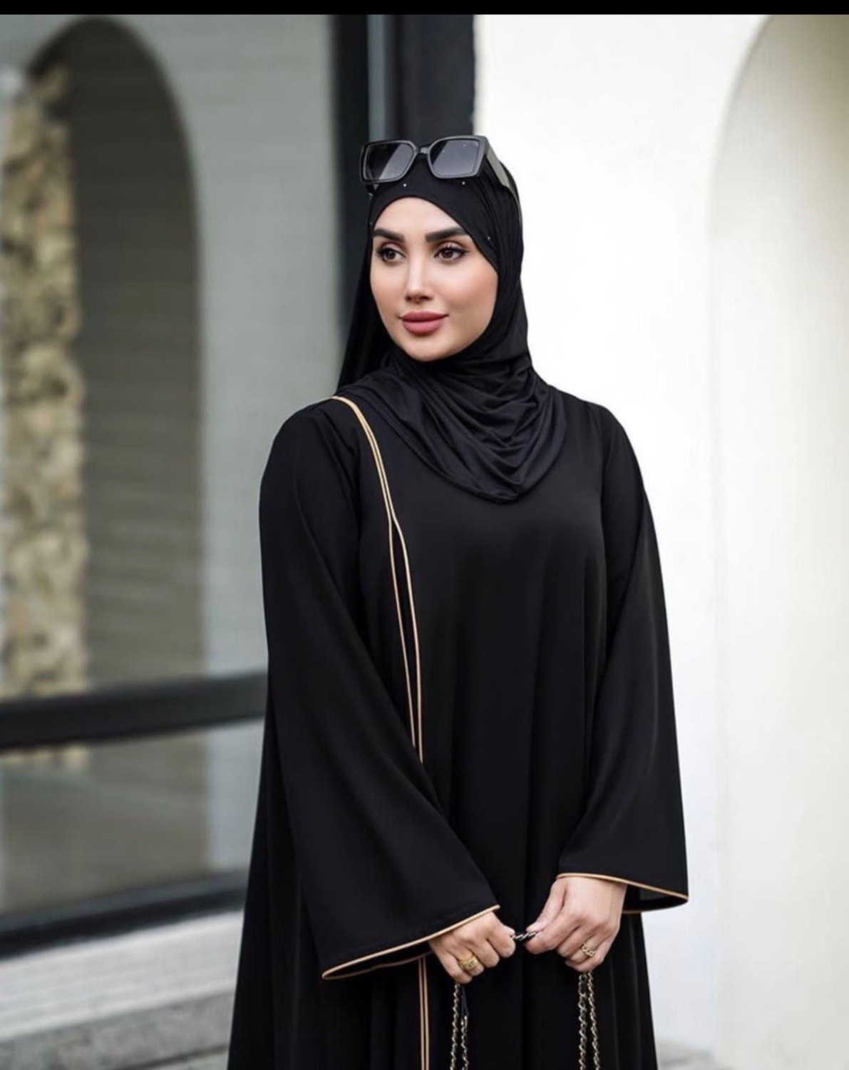مانتو عبایی زنانه مغزی دوز
