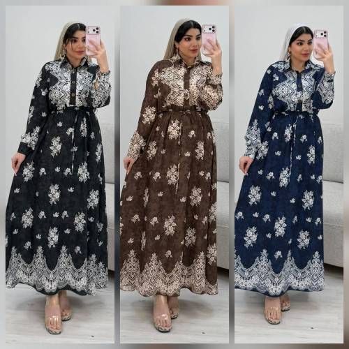 پیراهن ساحلی زنانه مدل زنبق