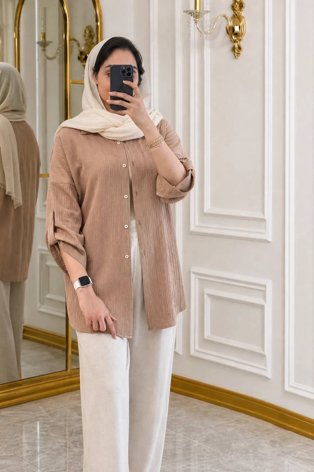 مانتو زنانه مدل بهارک