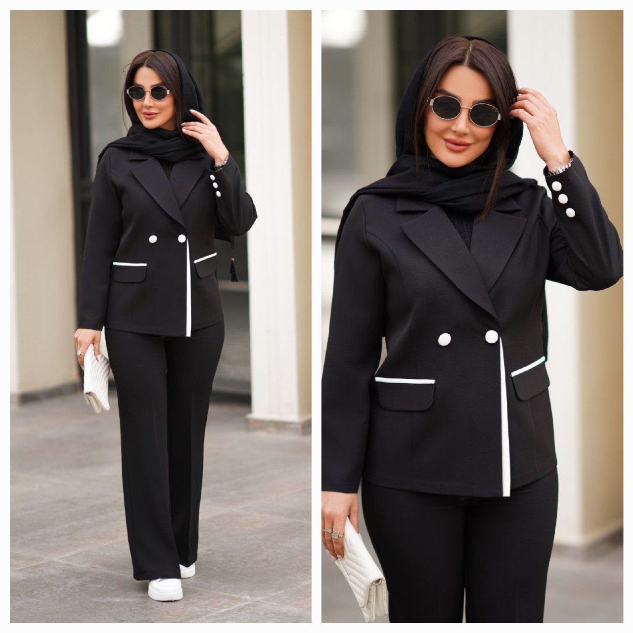 کت کت و شلوار زنانه مدل ملکه کد ۵۶۰