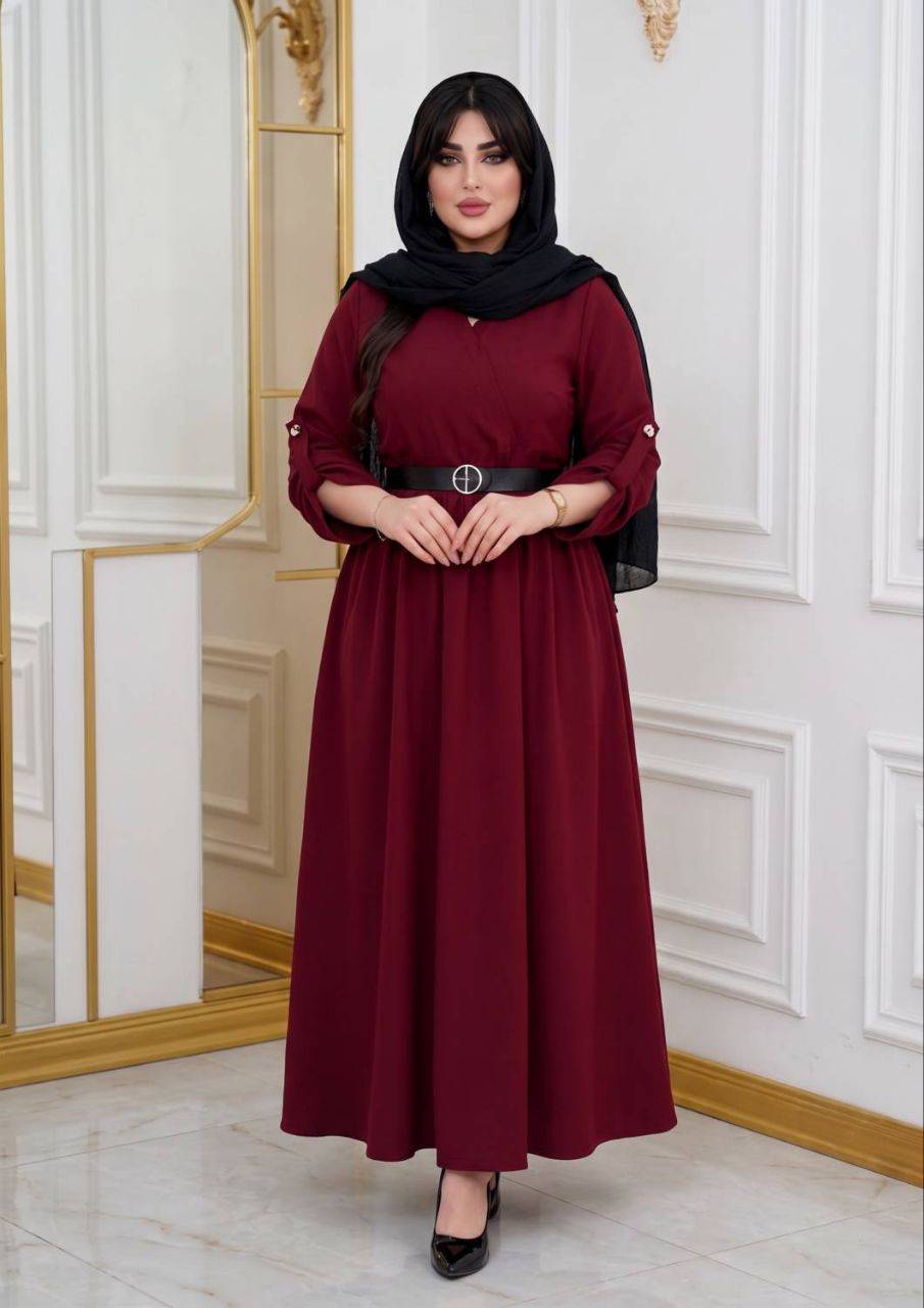 پیراهن بلند زنانه مدل سارینا