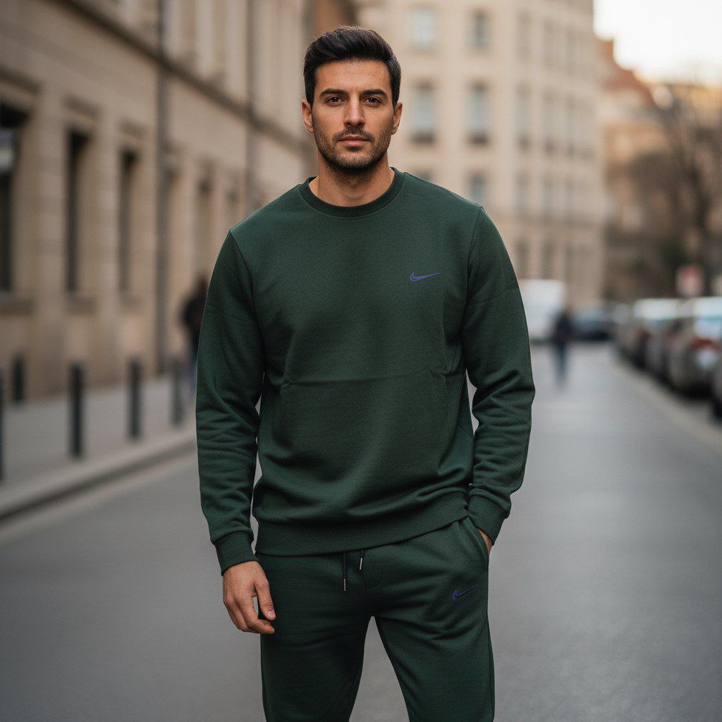 ست بلوز و شلوار مردانه نخ پنبه نایک کد ۷۸۱