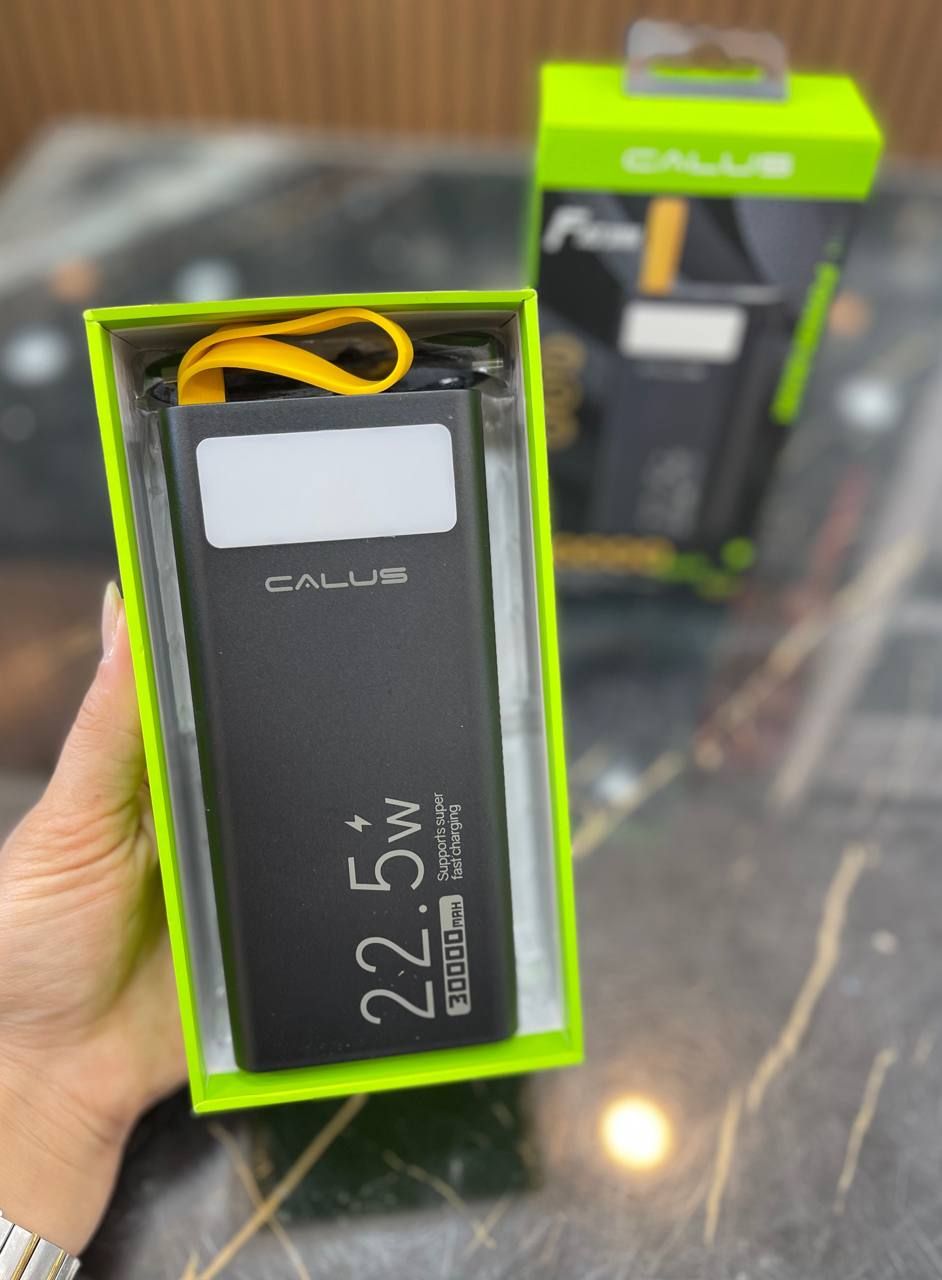پاوربانک سوپر فست CALUS💥 مدل FAST301M ظرفیت باتری 30000