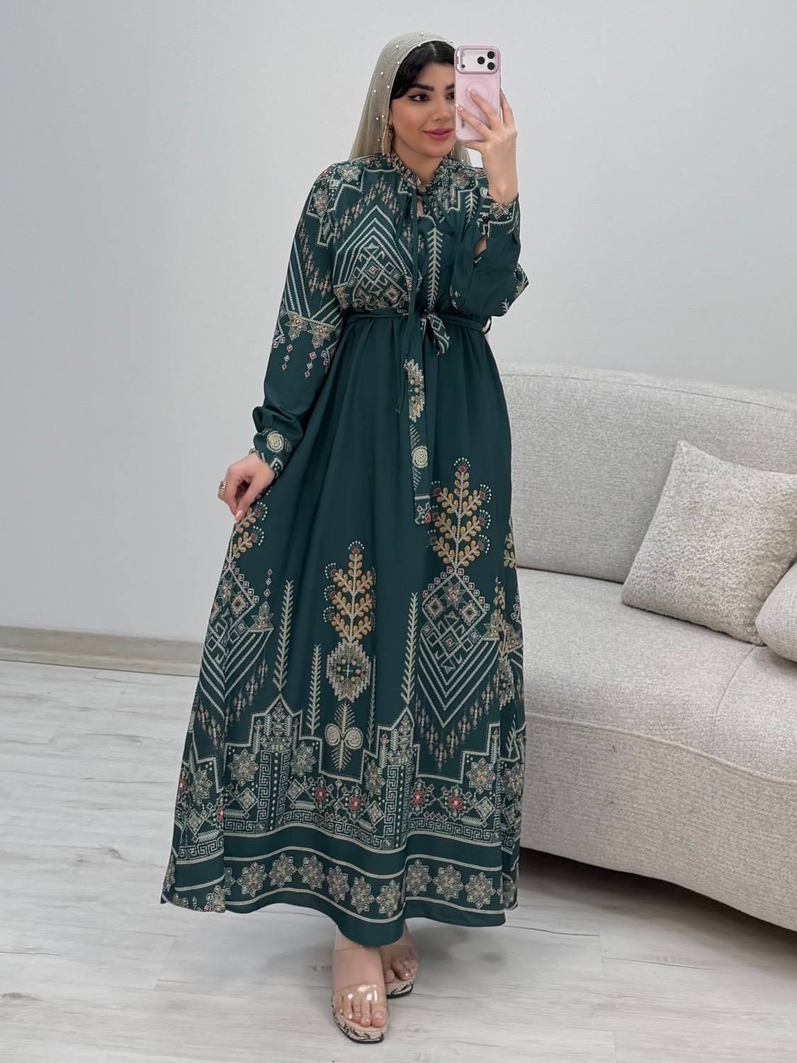 پیراهن ساحلی زنانه مدل سنتی