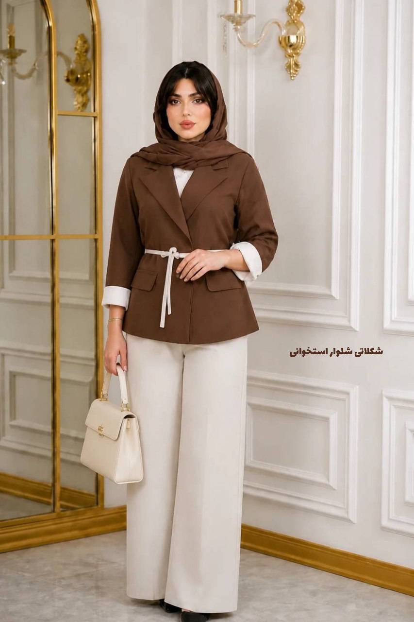 مانتو شلوار زنانه مدل هدی