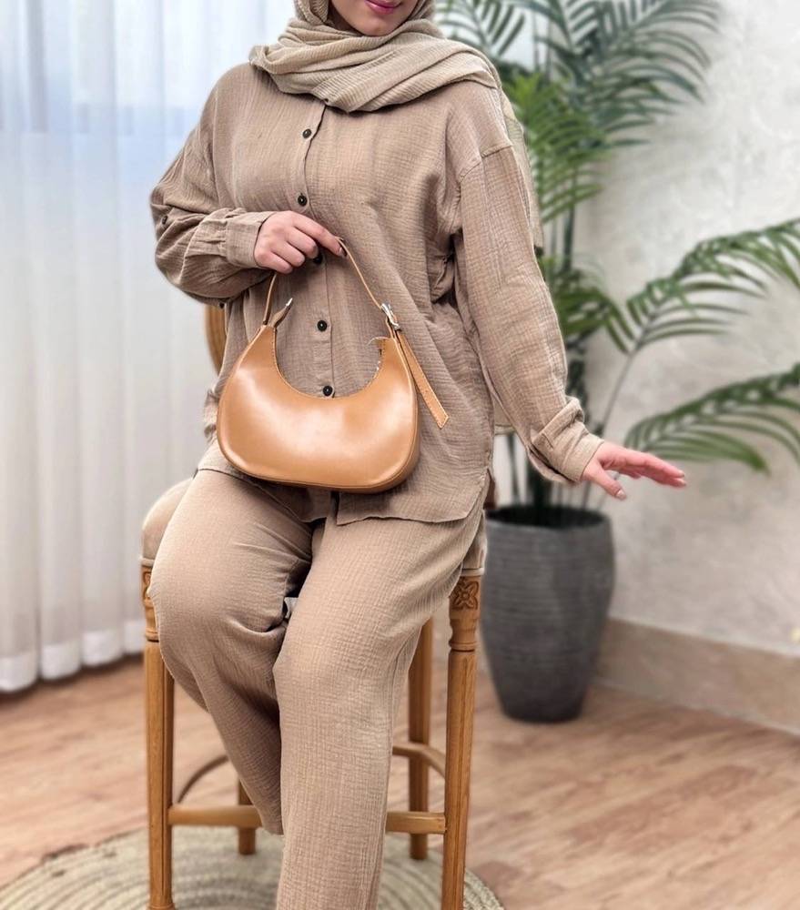 ست شومیز و شلوار زنانه مدل دلین