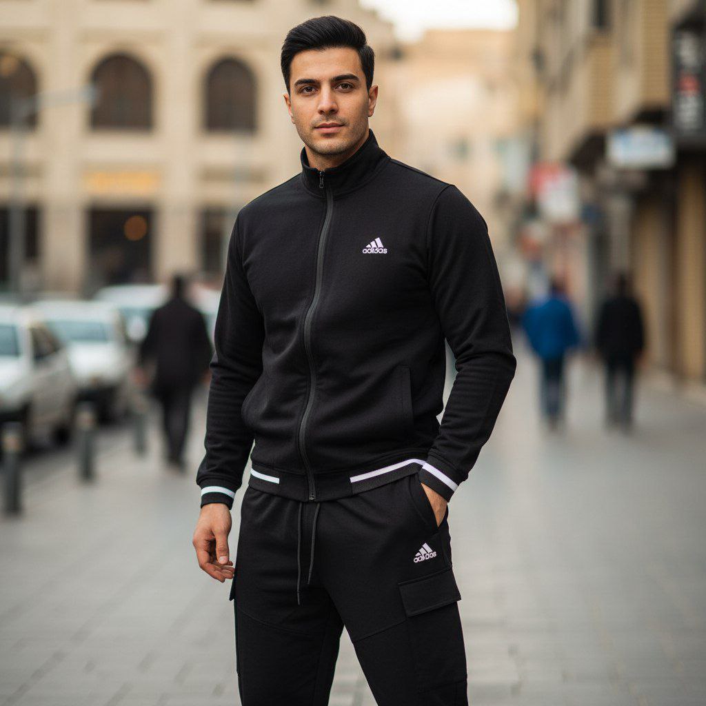 ست سوییشرت و شلوار آدیداس مردانه کد ۸۹۳