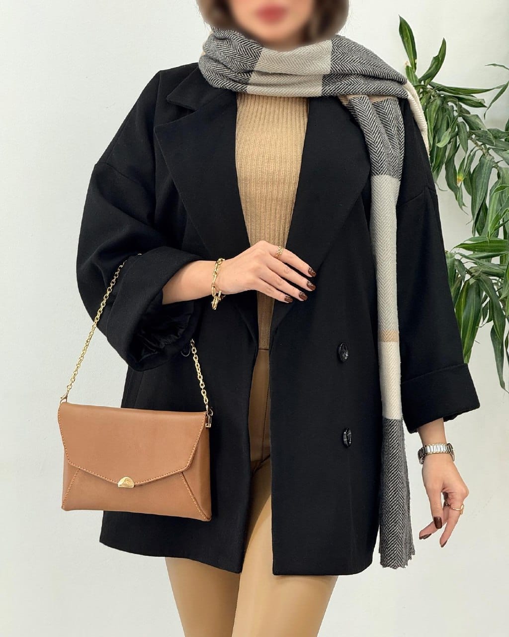 پالتو کتی زنانه مدل مهسا کد ۵۷۲