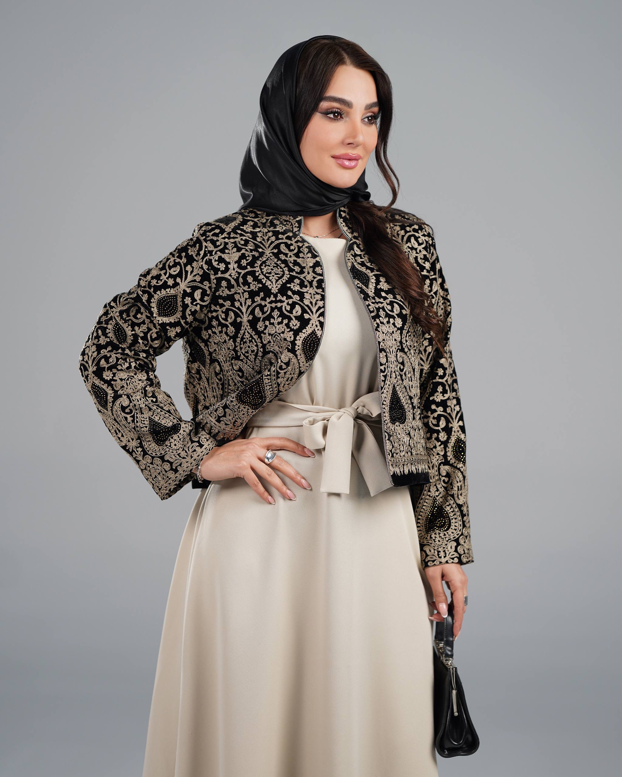 کت و سارافون زنانه مدل دیبا کالکشن عید