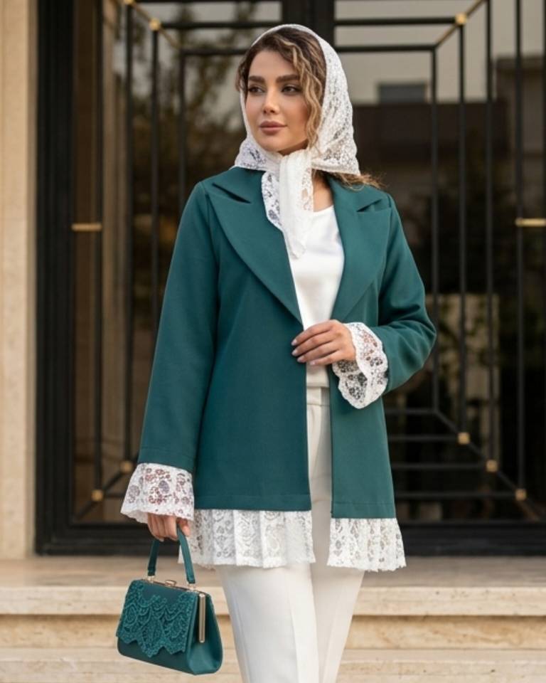 مانتو زنانه مزونی مدل سروناز (ارسال ۵ روزکاری)