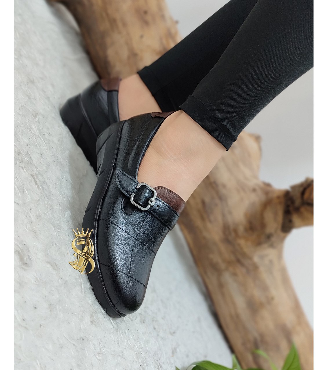 کفش طبی زنانه مدل سگک دار کد ۵۷۵